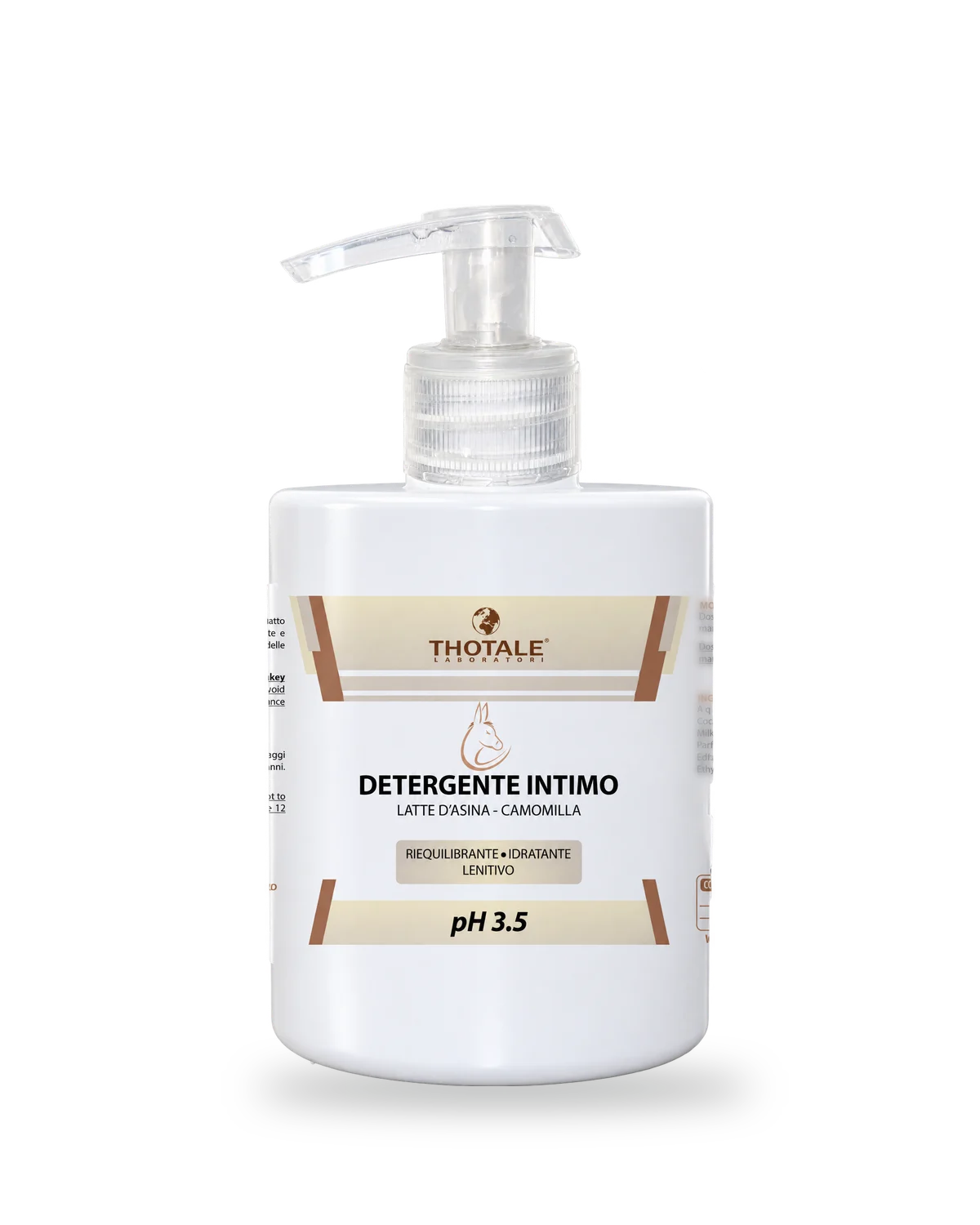 Detergente intimo pH 3.5 Latte d'Asina, confezione
